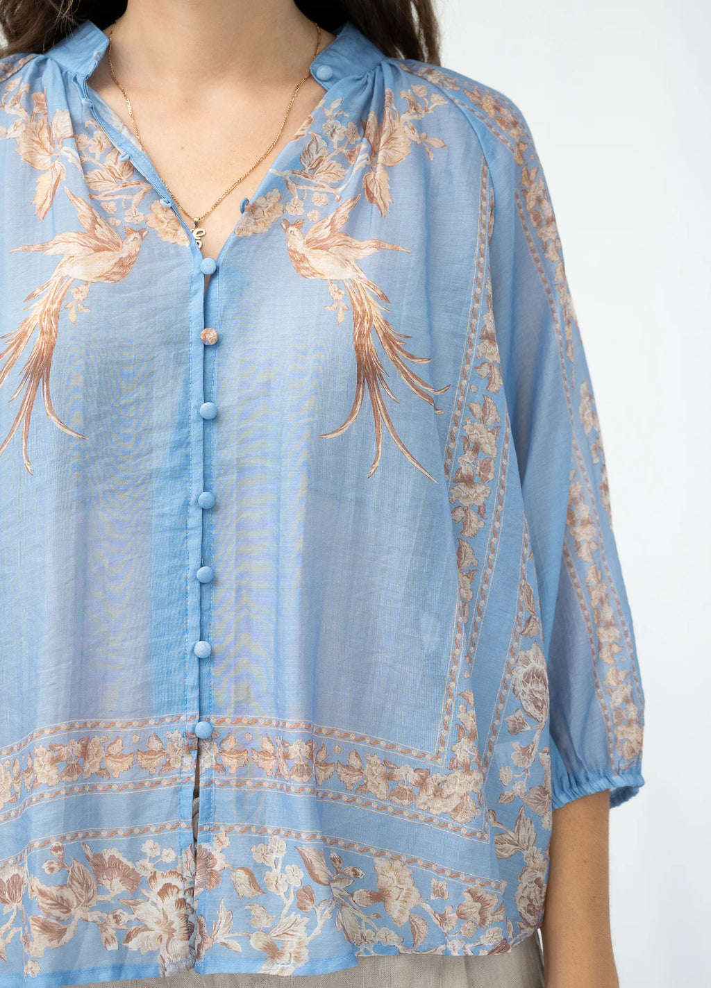 Shena Top - Blue