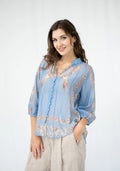 Shena Top - Blue
