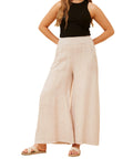 Amilita Wide Leg Linen Pant
