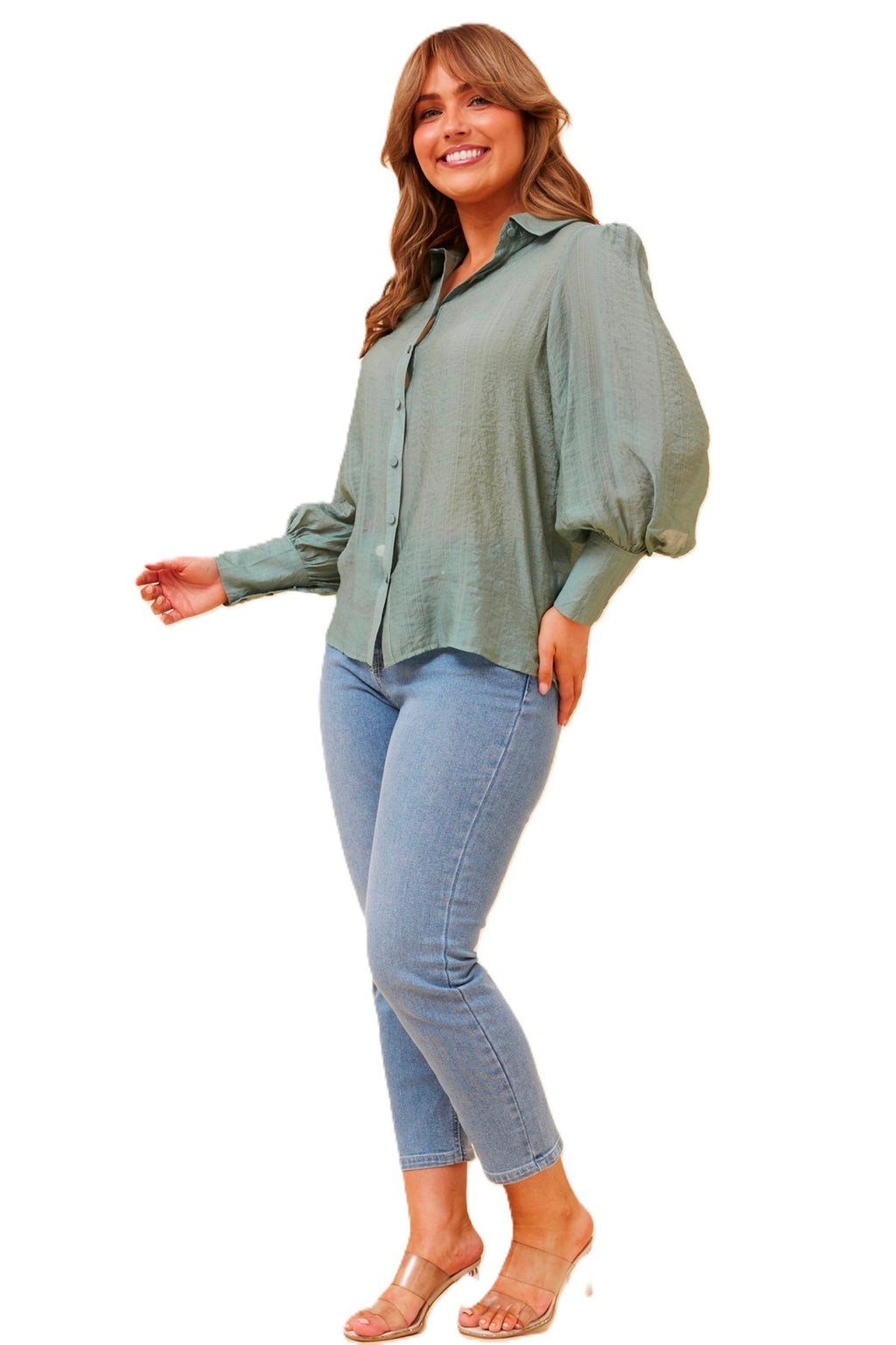 Our Belle shirt comes in gorgeous seasonal prints and is a must-have for every workwear wardrobe! Easy to style with formal trousers or skirts and kitten heels, or paired with your favourite jeans and boots for that dressy look! It's All About You Boutique Cleveland Markets
