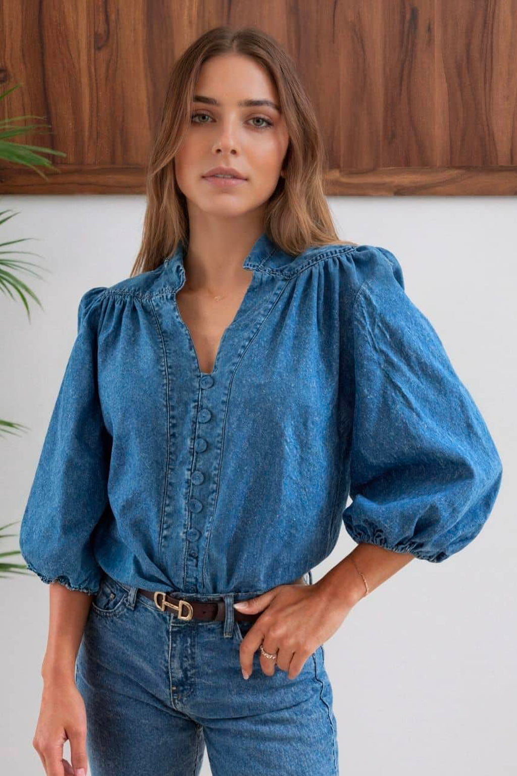 Cleo Denim Shirt