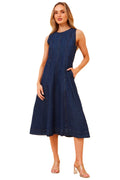 Bella Boheme Self Styler Adorne Vine Apparel Blue Bungalow Salty Crush Out With Audrey Billie J Manfred Boutique Cleveland markets Women's Clothing Dress