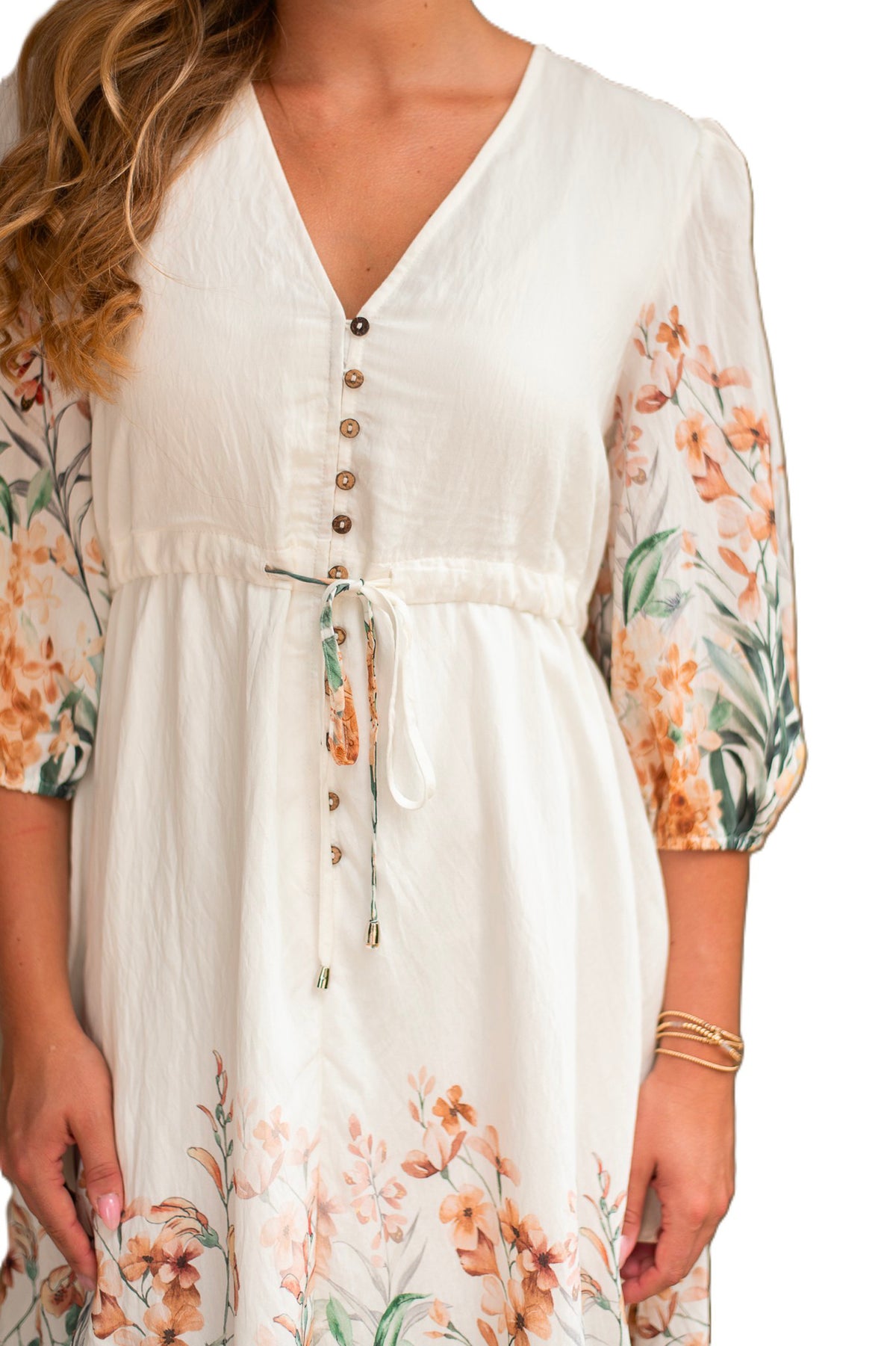 Fiona Floral Dress