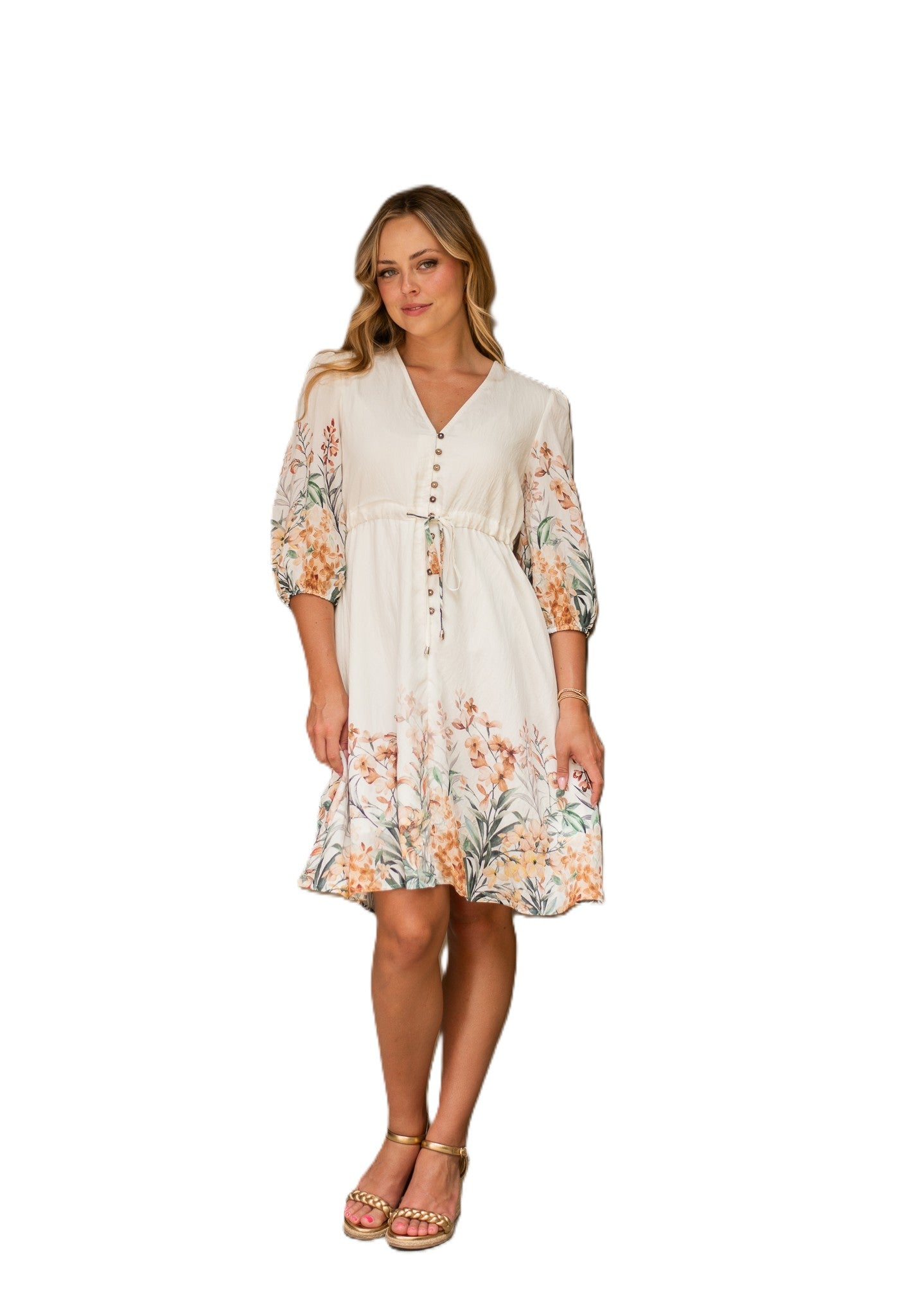 Fiona Floral Dress
