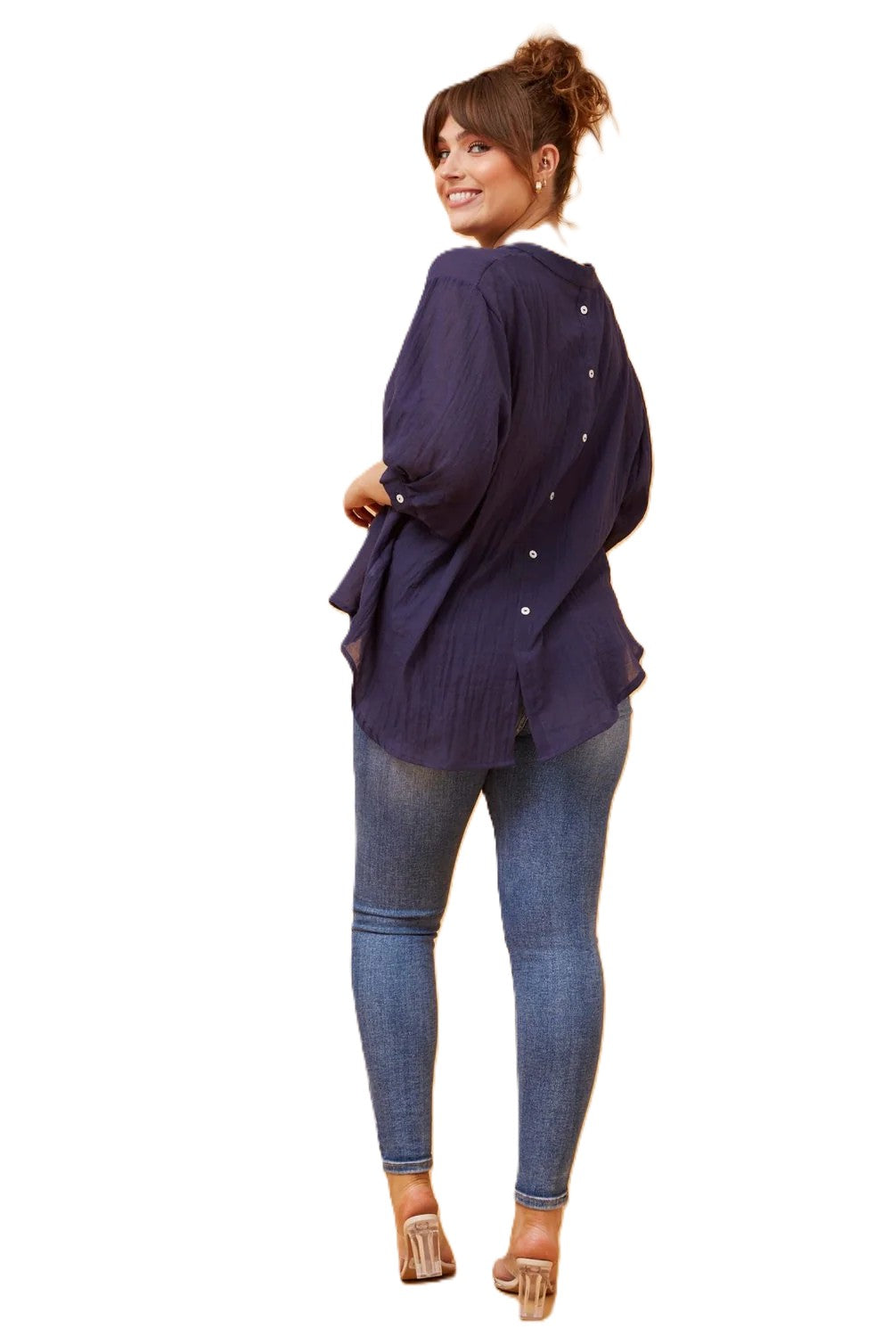 Belinda Top - Navy