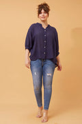 Belinda Top - Navy